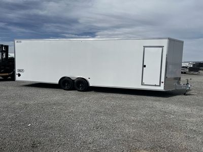 2026 ALCOM 8.5x28 XLT Pro Aluminum Enclosed Car Ha