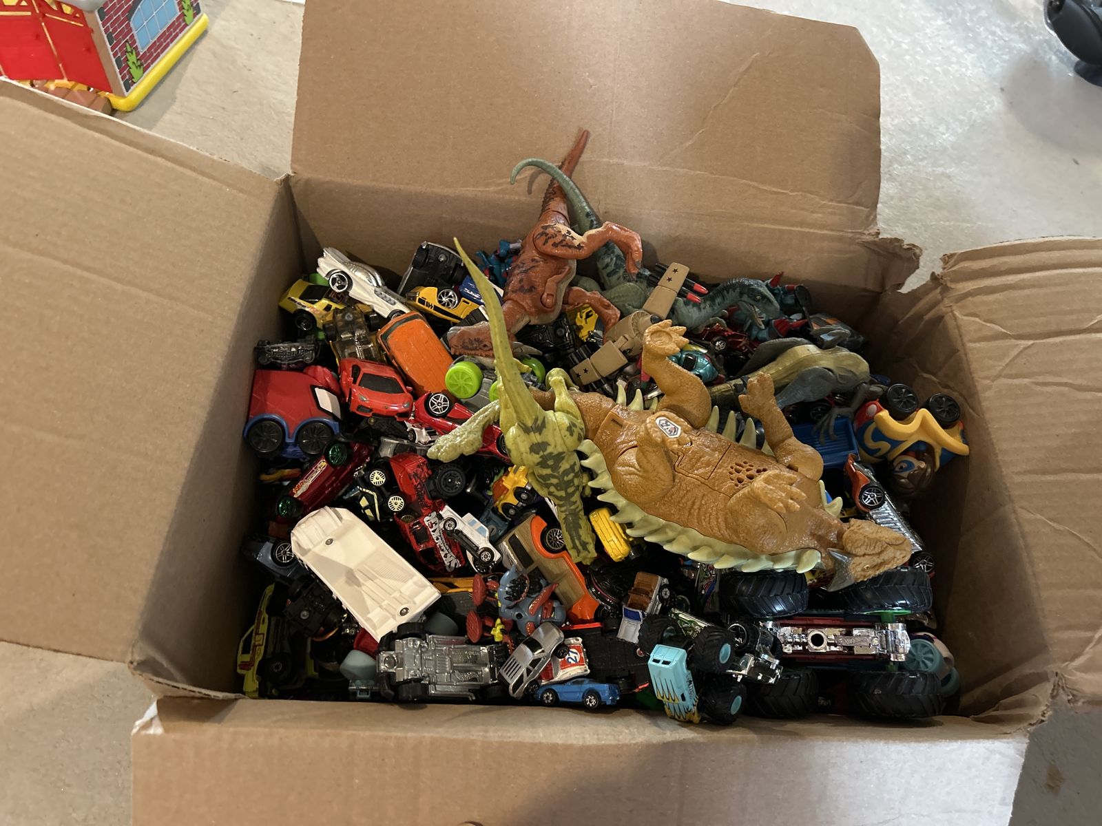 Box of Kids toys
