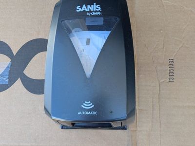 SaniS by Cintas Automatic Hand Sanitizer Dispenser - Black, Touchless