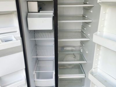 Whirlpool Side-by-Side Refrigerator with Ice & Water Dispenser - Stainless Steel Finish