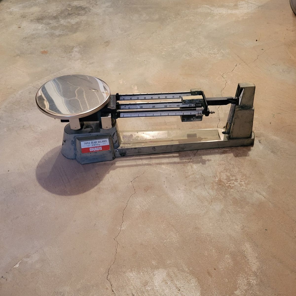 Triple Beam Balance Scale