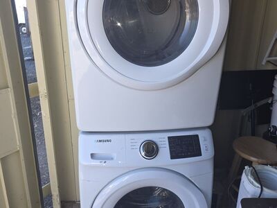 washer and dryer