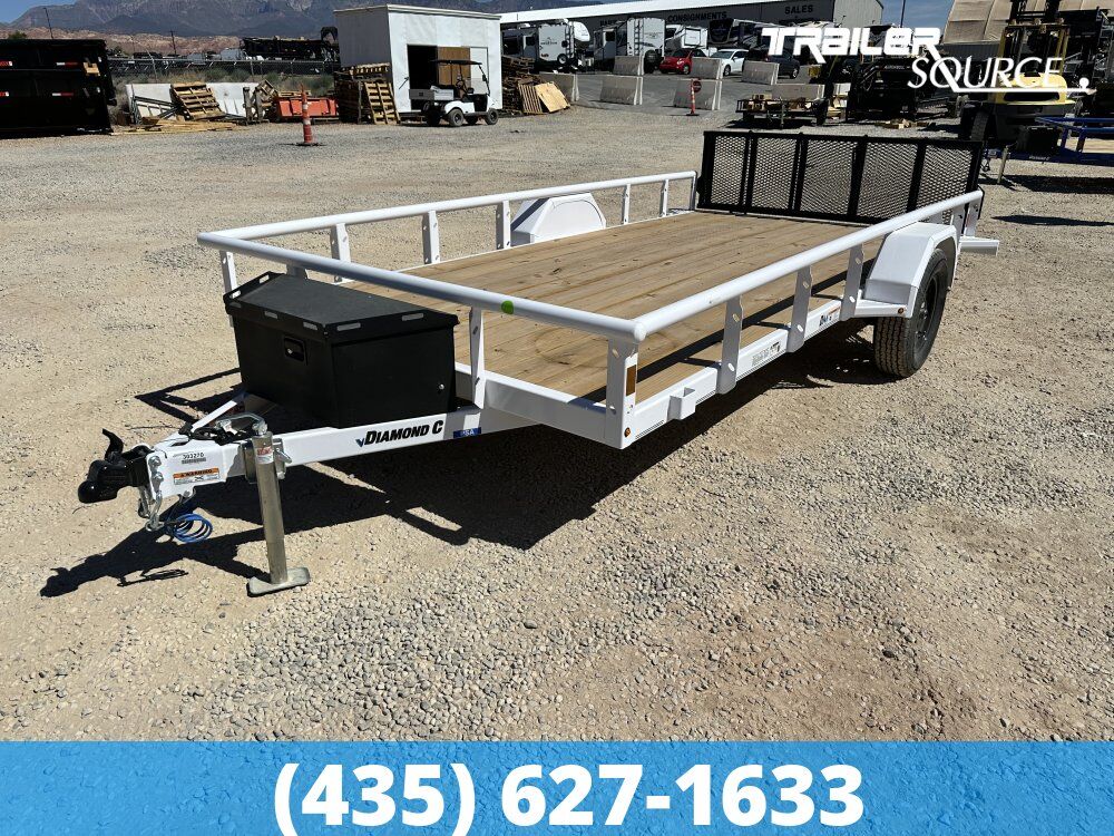 7x14 Diamond C PSA 135 Utility Trailer - 3.5K GVWR
