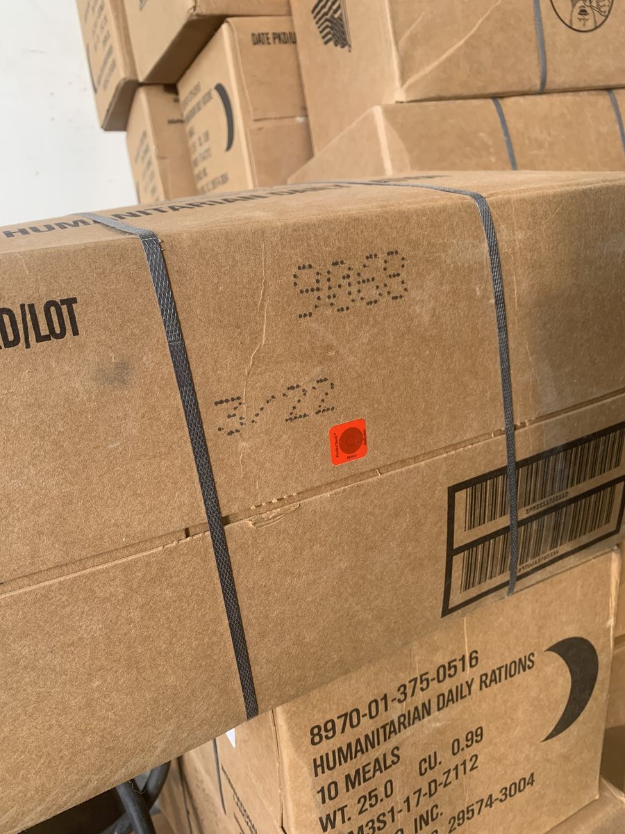 MRE Humanitarian rations