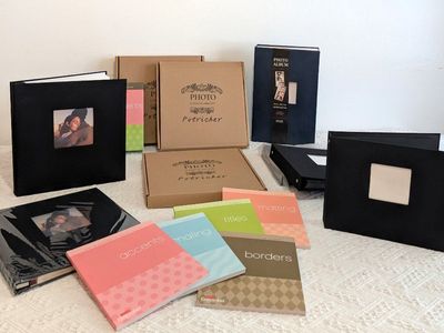 Photo Album & Scrapbooking Lot