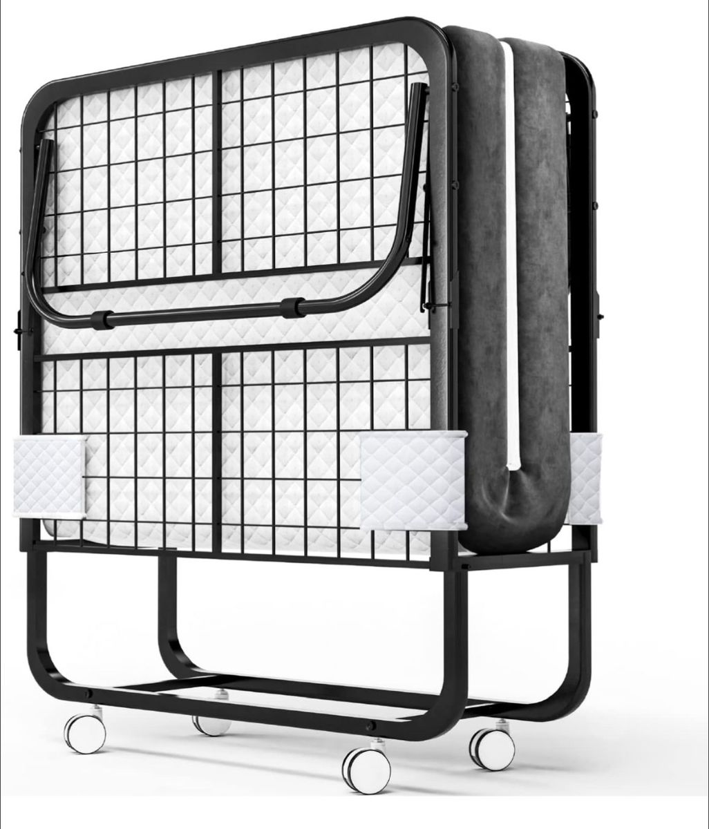 New Folding Cot Bed With Mattress