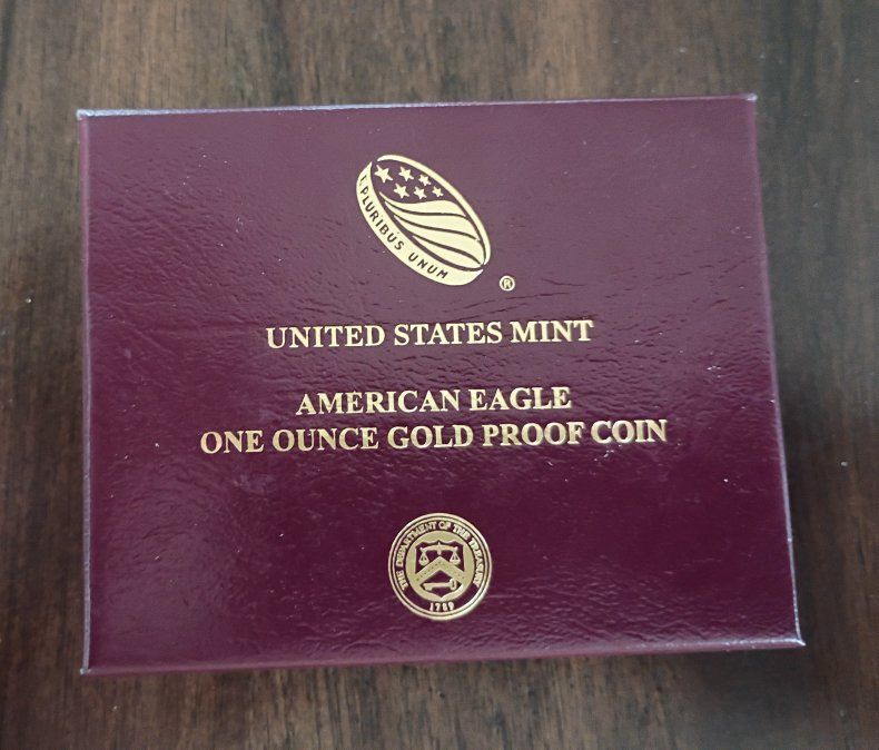 2018-W $50 American Eagle 1 oz Gold Proof Coin with Box & COA