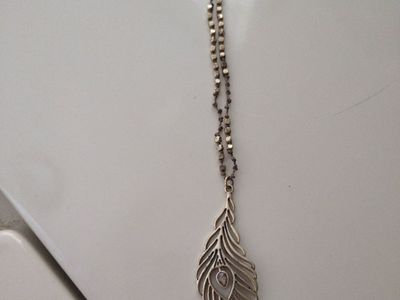 feather necklace