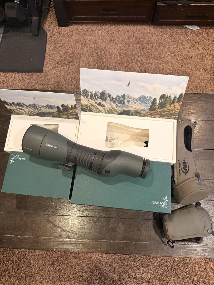 Swarovski STX 85 setup