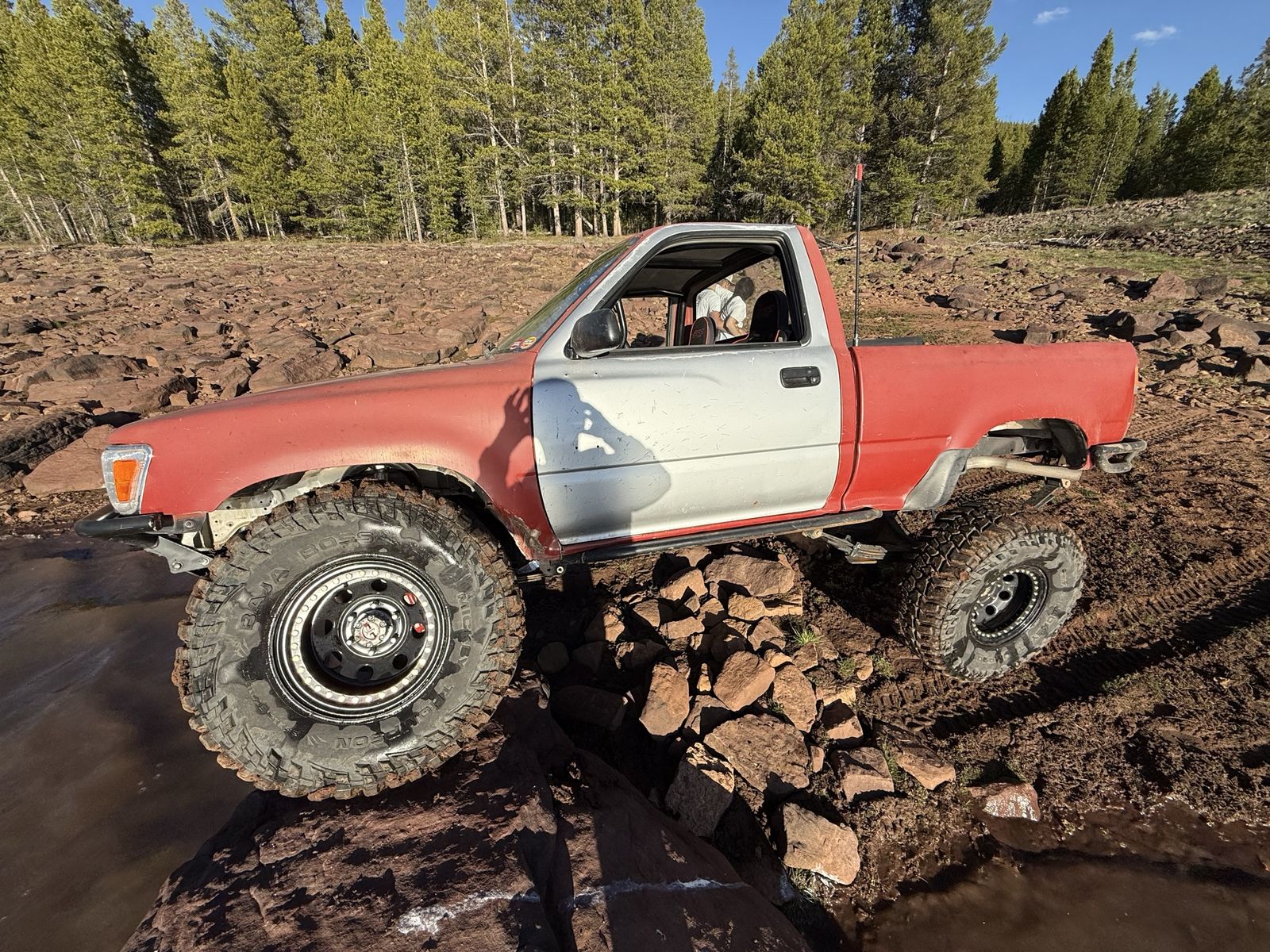 Trades welcome. 1990 Toyota Pickup Solid Axle Swapped