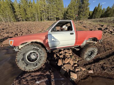 Trades welcome. 1990 Toyota Pickup Solid Axle Swapped