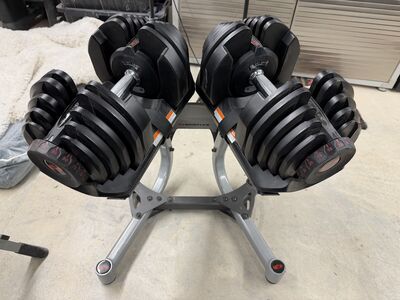 Bowflex 10-90 LBs Selectable Dumbells