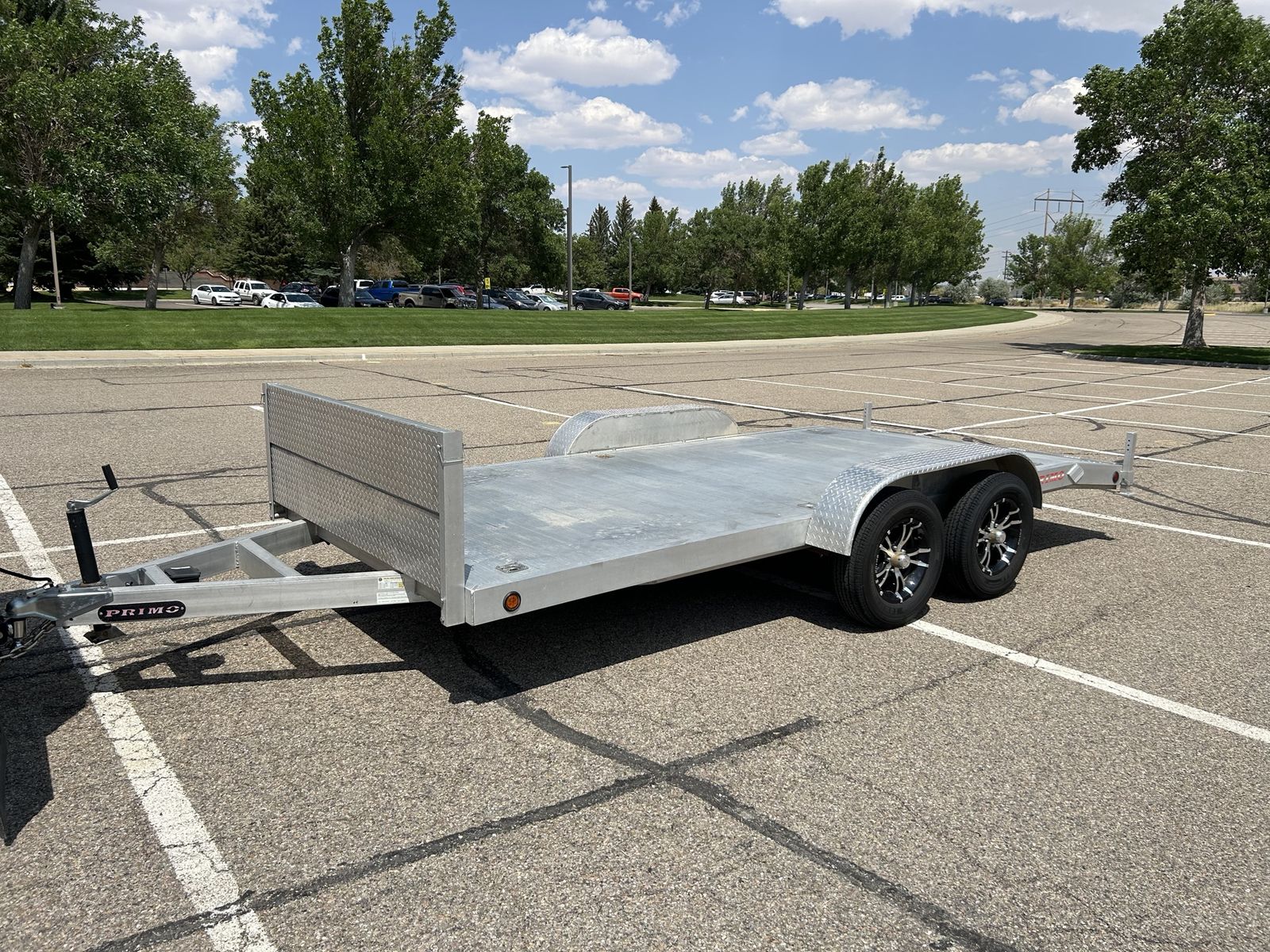 Primo 18’ Aluminum car hauler 