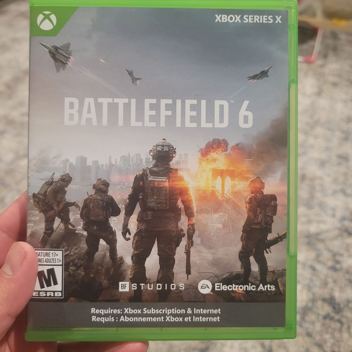 Battlefield 6 for Xbox Series X - Mature 17+ FPS Action Game by Electronic Arts