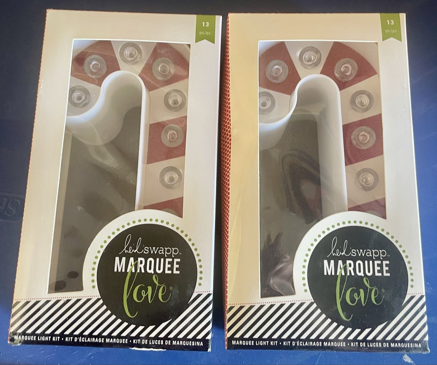 New! Heidi Swapp Marquee Love Light Kits - Candy Cane & Snowflake Shapes
