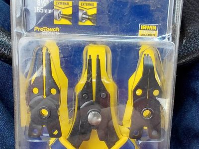 Irwin snap ring pliers set