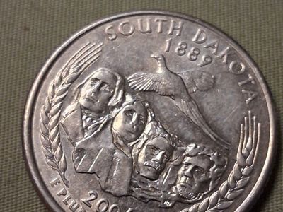 2006 South Dakota State Quarter - Mount Rushmore Design - Collectible US Coin