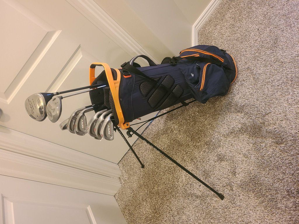 RH mens golf club set, standard height