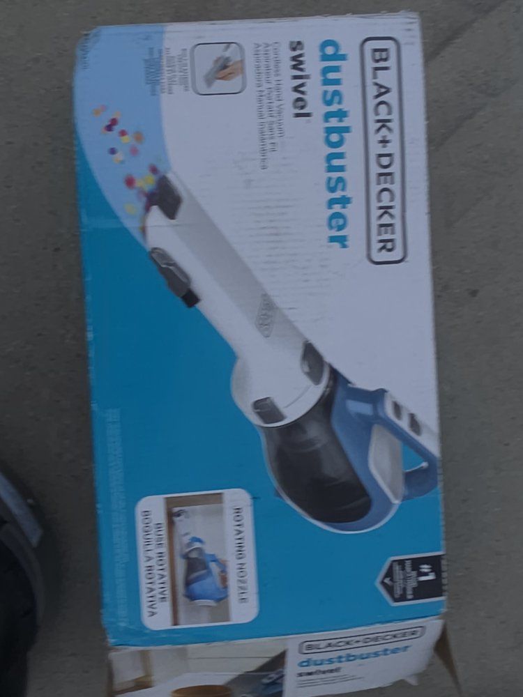 BLACK+DECKER Dustbuster Swivel Cordless Hand Vacuum