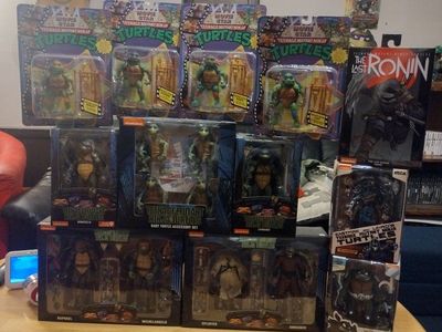 NECA/PLAYMATE TMNT bundle set CIB