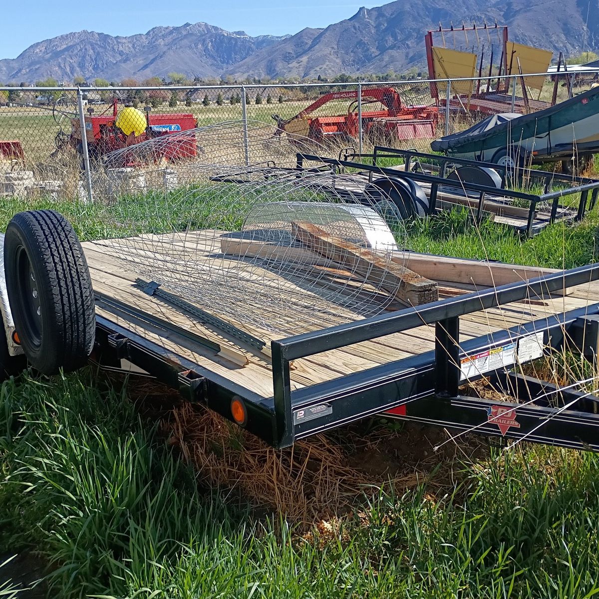 Flatbed trailer for sale