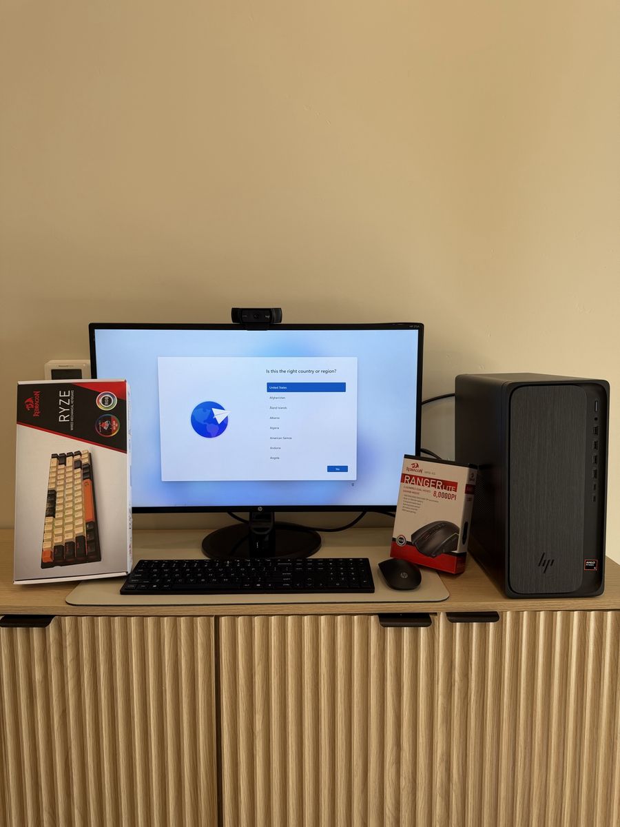 Complete Pc Setup Gaming/Streaming/Work