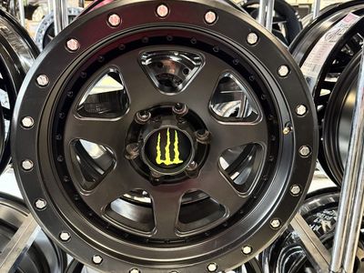 Black Monster Off-Road Wheel 18x9 lug pattern 6x135