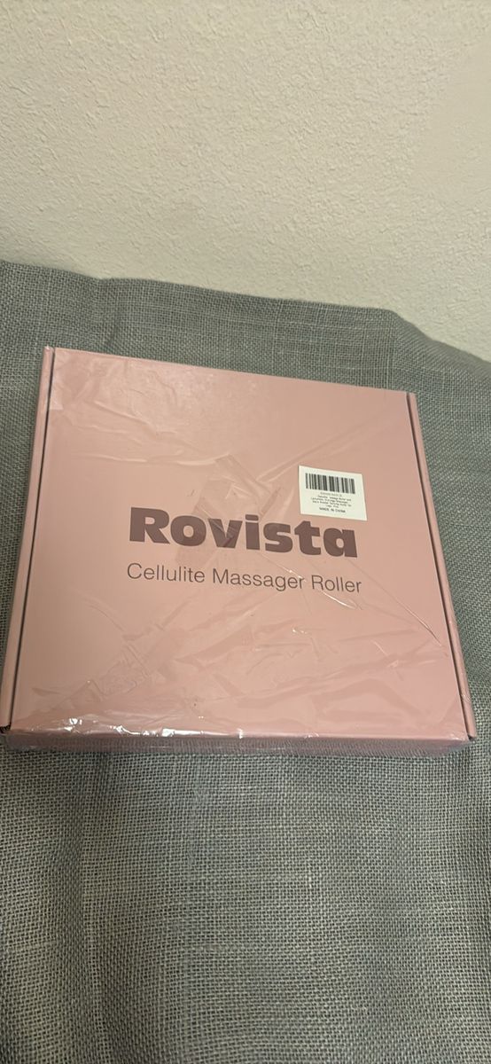 Rovista Cellulite Massager Roller - Pink & White Detachable Design