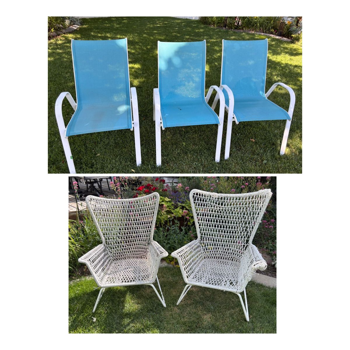 Patio Chairs See Description