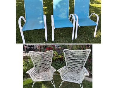 Patio Chairs See Description