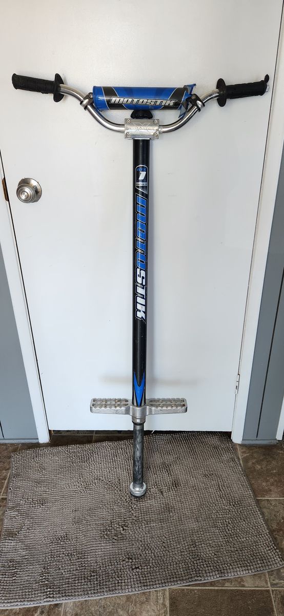 Motostik - The Original MX Pogo Stick designed to look like a motocross bike fork