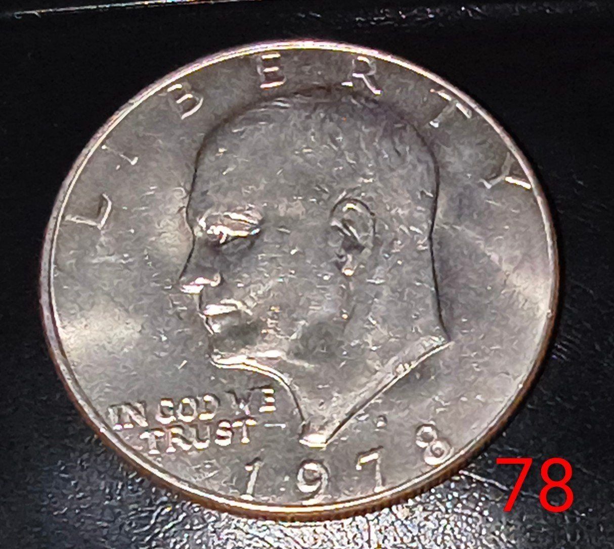 1978 Eisenhower Eisenhower Dollar Coin - US Mint S Mint Mark