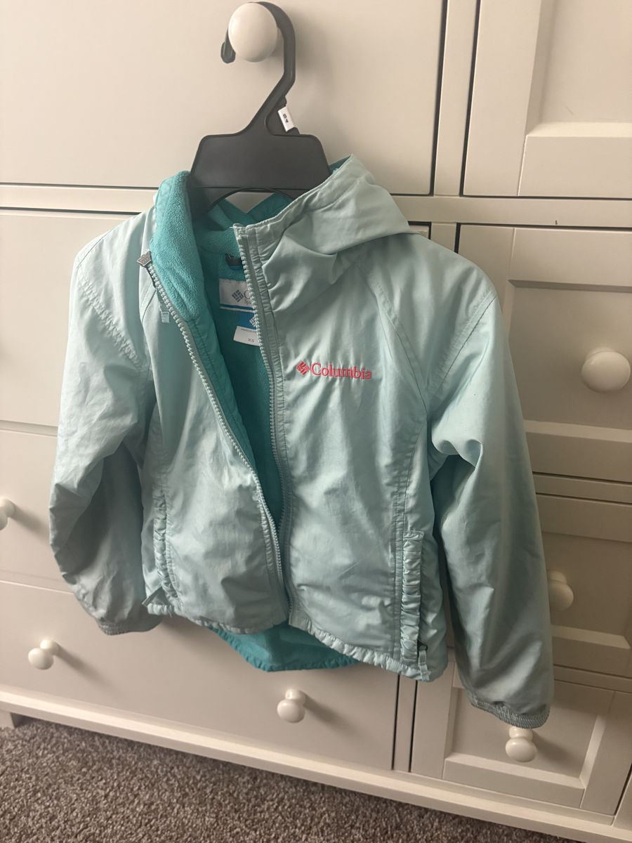 Cute Columbia hooded jacket kids xsmall