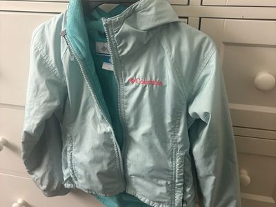 Cute Columbia hooded jacket kids xsmall
