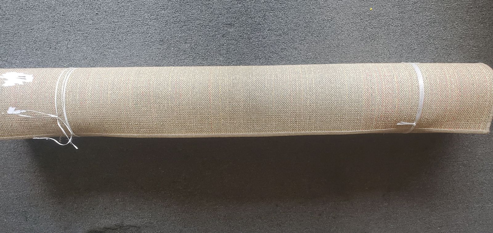 Tan Rolled Carpet Piece - Versatile Flooring or Craft Material 5 x 8ft