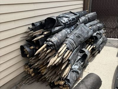 Silt fencing