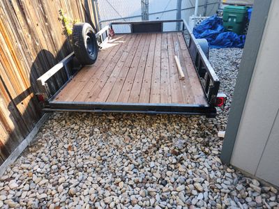 BIG TEX - 6.5'X12' - SINGLE AXLE UTILITY TRAILER
