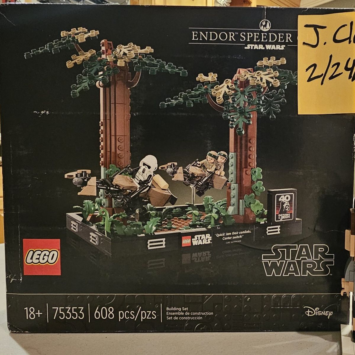 LEGO Star Wars Set 75353 - Endor Speeder Chase