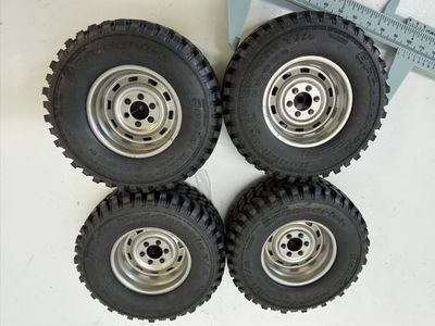 Rc4wd Scottsdale Takeoffs 1.9 Steelie W/ 3.75