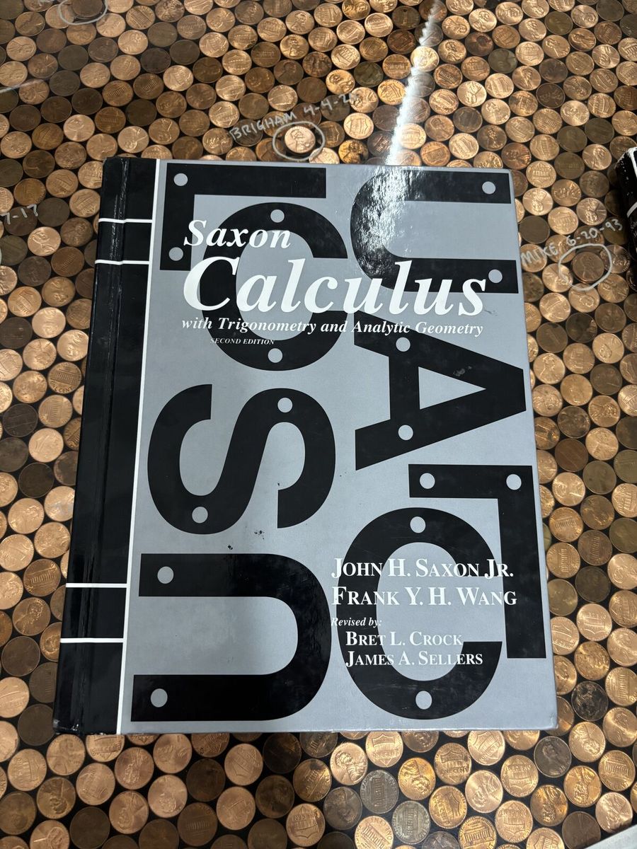 Saxon Calculous books