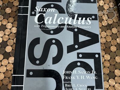 Saxon Calculous books