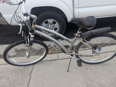 Land Rider Auto Shift 15" Frame Dual Suspension Mountain Bike