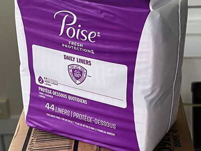 Poise Daily Liners, Less than Half Price