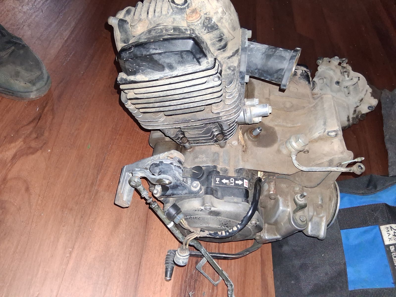 1989 yamaha 250cc moto4 engine