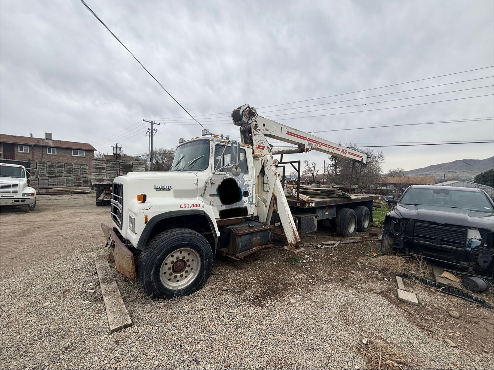 1992 Ford L8000 Boom Truck