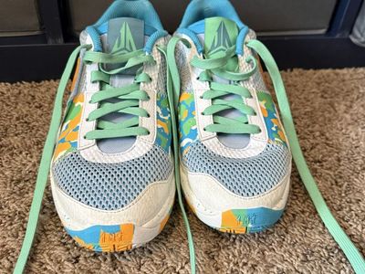 Nike Kobe 6 Protro EYBL 'Peach Jam' Sneakers Size 4.5 Y Multi-Color Basketball Shoes