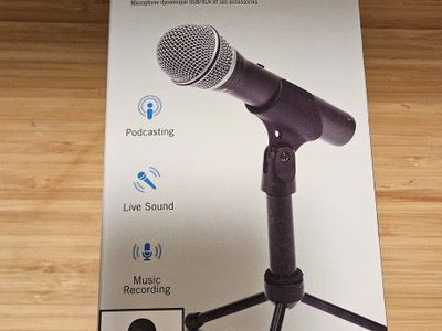Audio Recording equipment (mic kit, boom, studio monitor headphones, pop filter