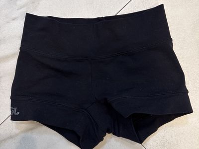 Jo& Jax size medium child, black bandit shorts.