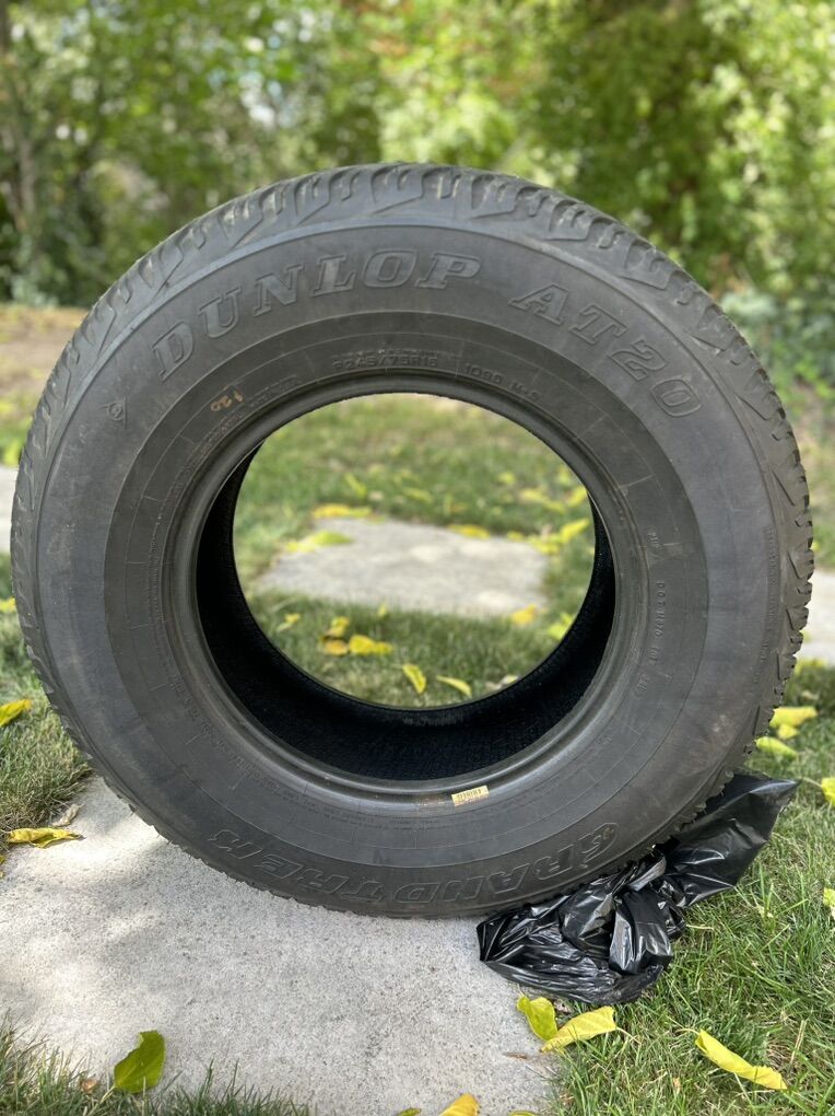 ^ Dunlop Grandtrek (Tacoma takeoff) 245/75R16 ^