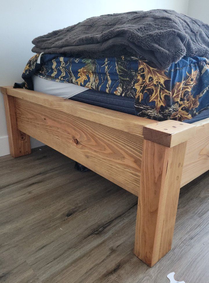 solid wood bed frames